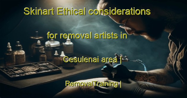Skinart Ethical considerations for removal artists in Cesulenai area | RemovalTraining | RemovalClasses | SkinartTraining-Lithuania